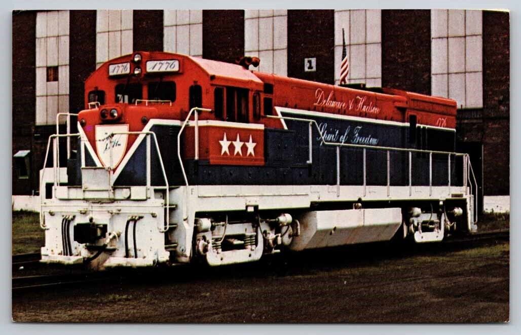 eStampsNet - Delaware and Hudson Railway Sprit of Freedom #2312 Postcard
