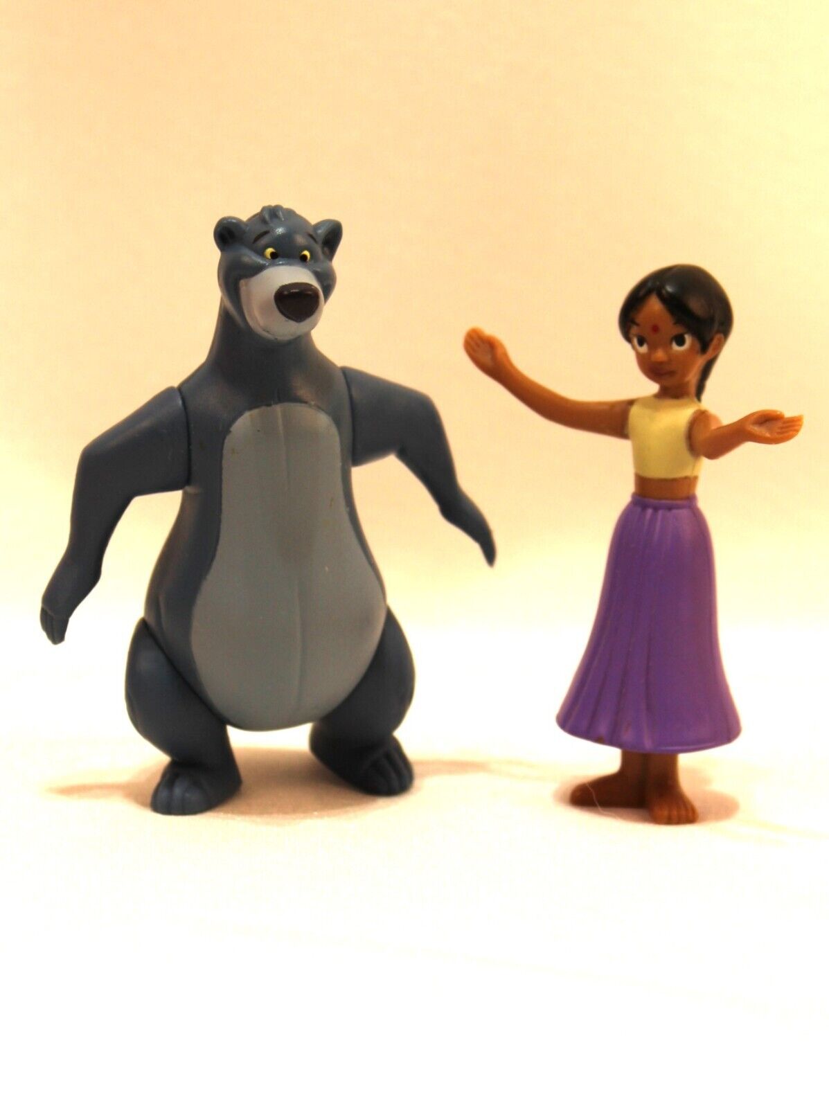 Disney Shanti (2002) & Baloo (2003) McDonalds Toys