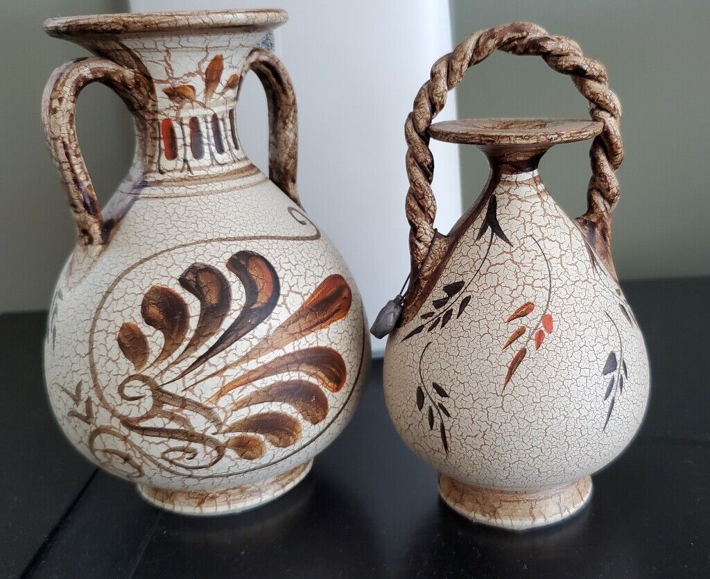 Vintage Hand Made In The Traditional Greek Jug.  
