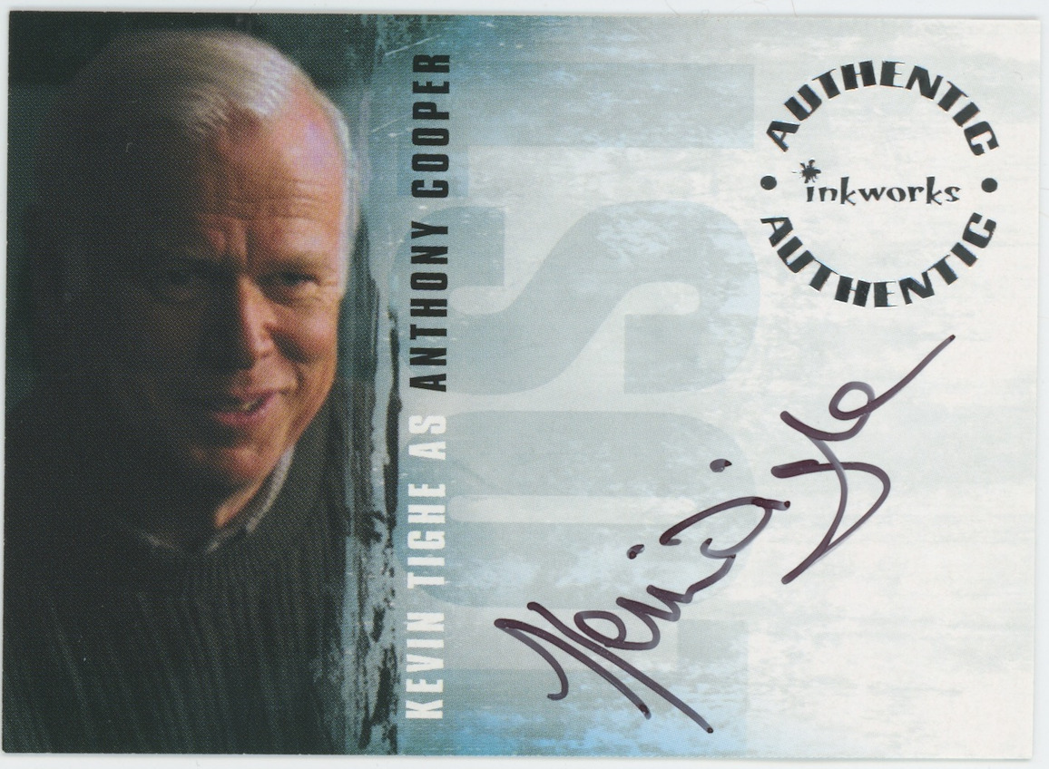 Kevin Tighe 2005 Inkworks Lost Anthony Cooper A-11 Auto Signed 26053
