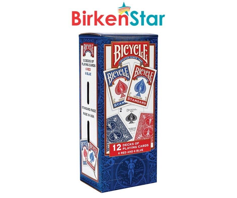 Bicycle Standard Playing Cards - 12 pks. Great Price