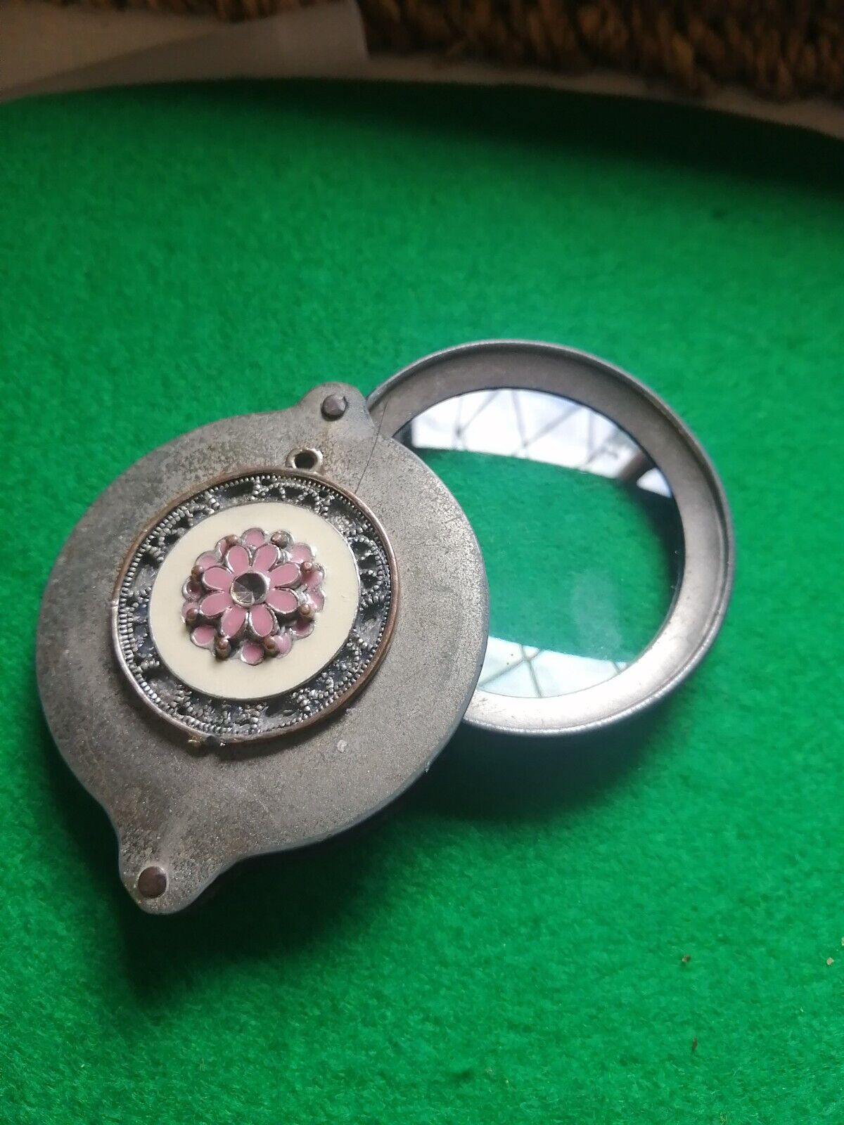 Haunted Witches Magnifying Glass, Antique Item, Serious Collectors