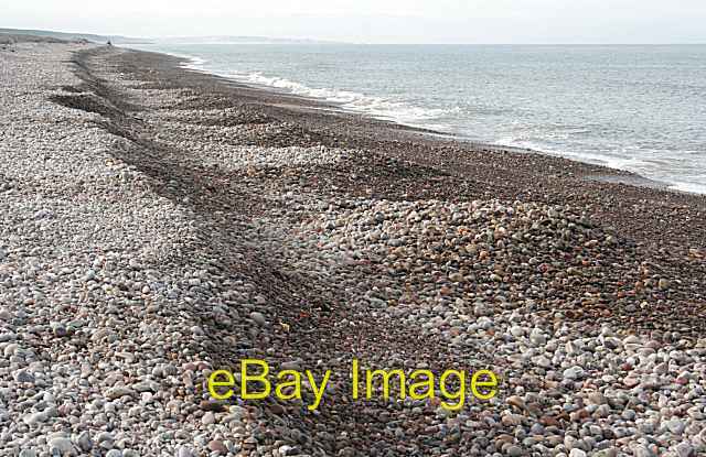 Photo 6x4 Shingle Beach Kingston\\/NJ3365 Eddies in the sea as it washes a c2007