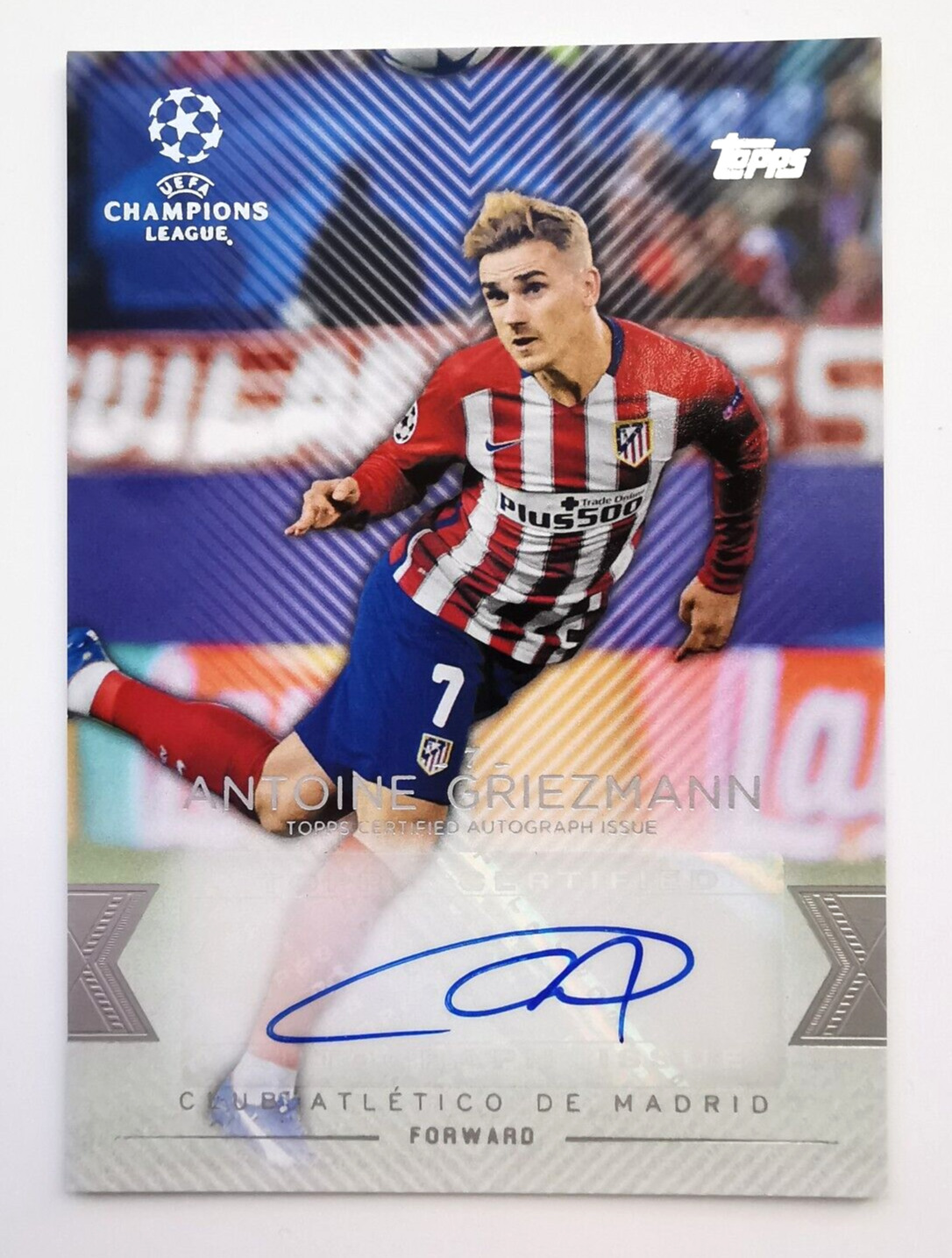 2015-16 Topps UCL Showcase Autograph Antoine Griezmann Atletico Madrid #CLA-AG