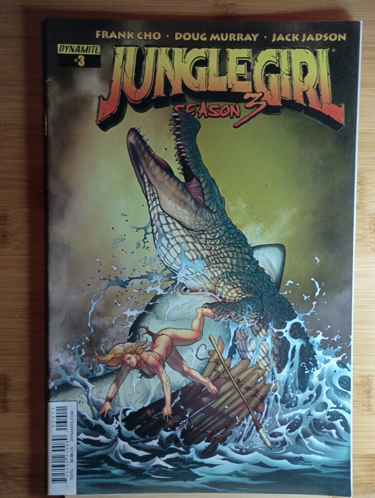 2015 Dynamite Comics Jungle Girl Season 3 Issue 3 Frank Cho Cover A Variant F/S