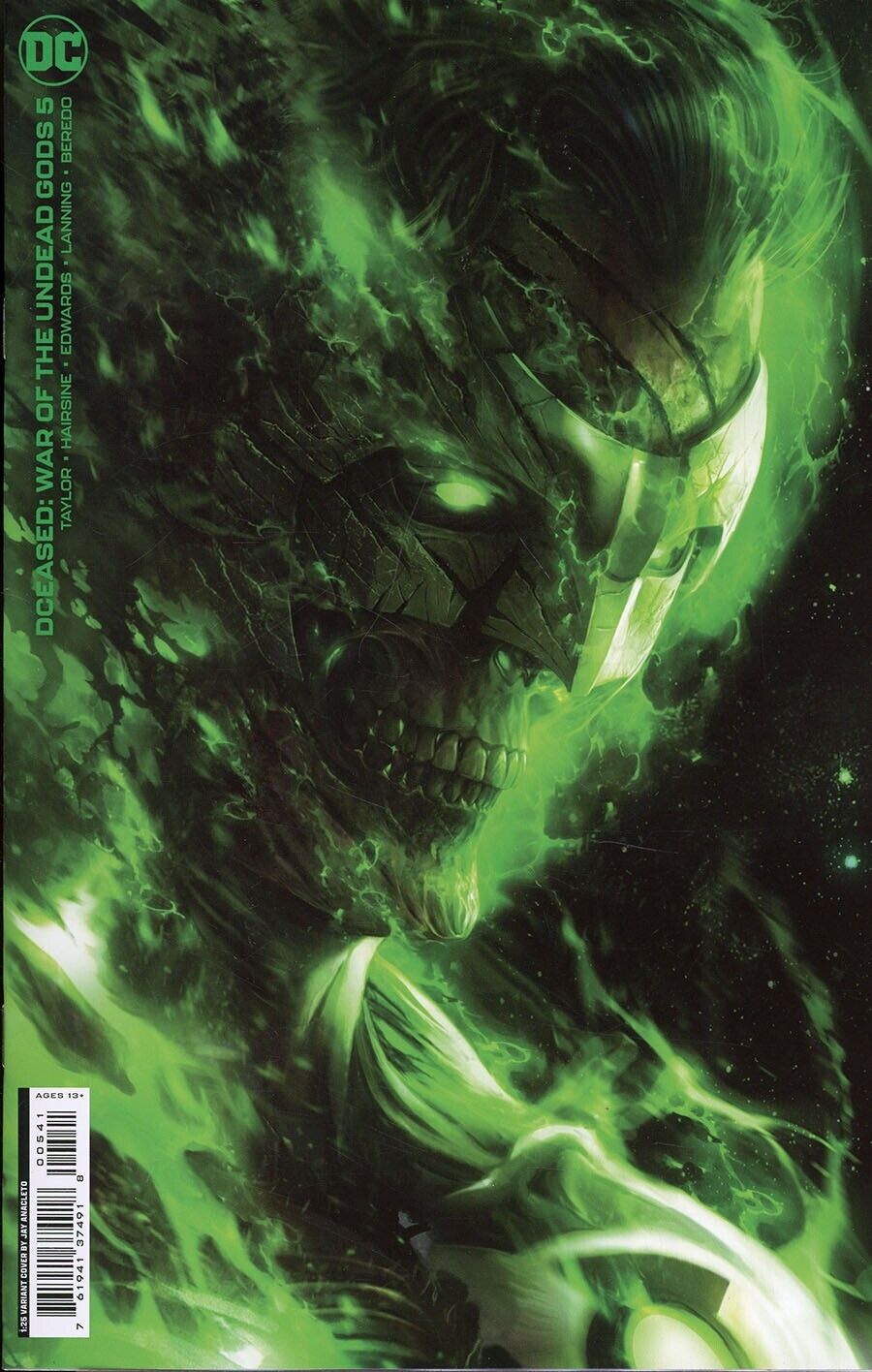 DCEASED WAR OF THE UNDEAD GODS #5 JAY ANACLETO 1:25 VARIANT 2022 DC COMICS NM