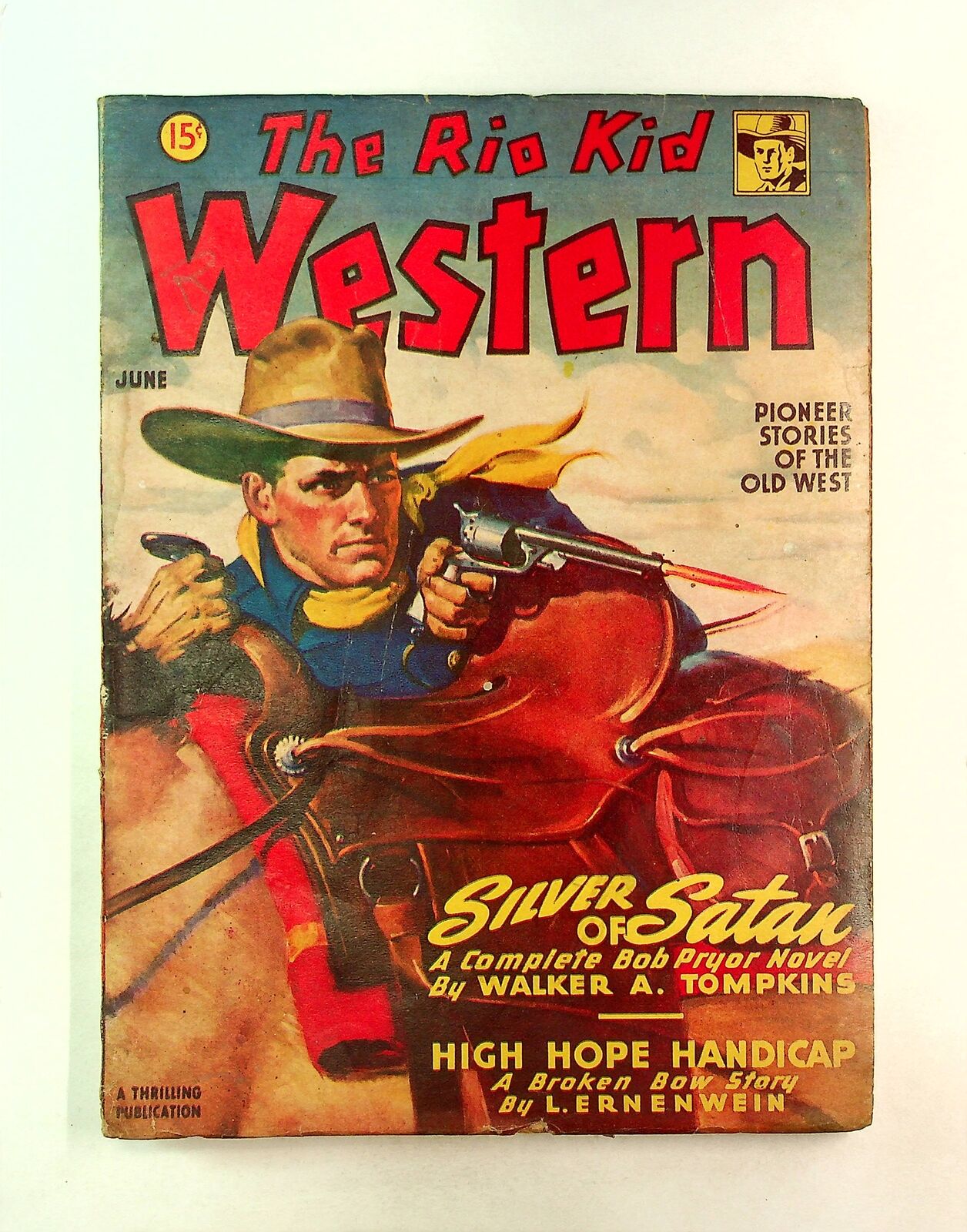 Rio Kid Western Pulp Jun 1947 Vol. 14 #3 GD+ 2.5