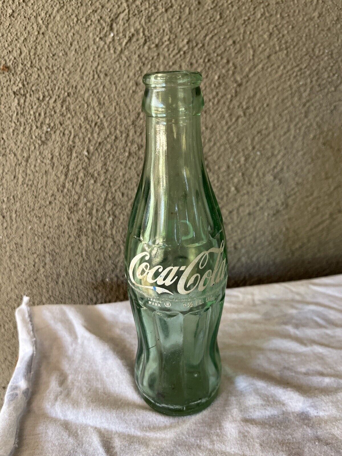 Vintage Oklahoma City Ok 6 1/2 FL.OZ. Coca Cola Soda Pop Bottle 7 3/4\