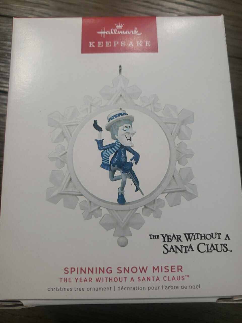 HALLMARK 2022 SPINNING SNOW MISER THE YEAR WITHOUT A SANTA CLAUS