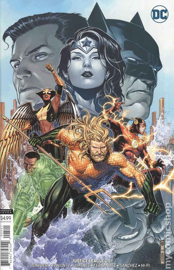 Justice League #25B VF 2019 Stock Image