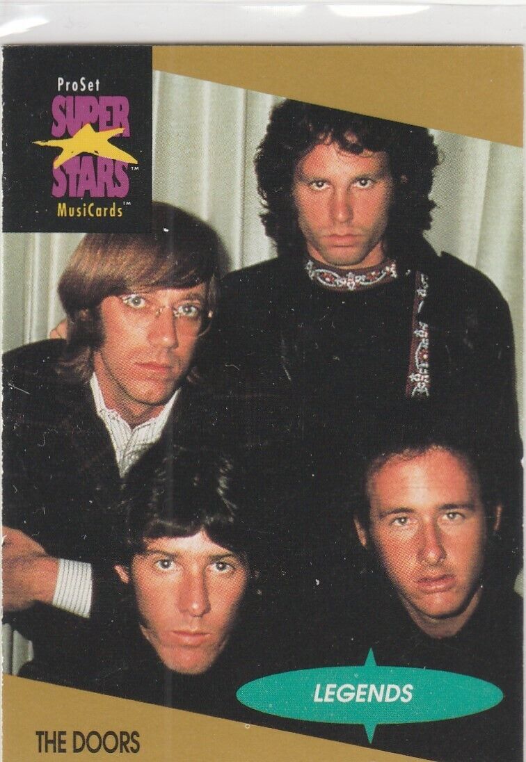 1991 Pro Set SuperStars MusiCards The Doors #8 Jim Morrison
