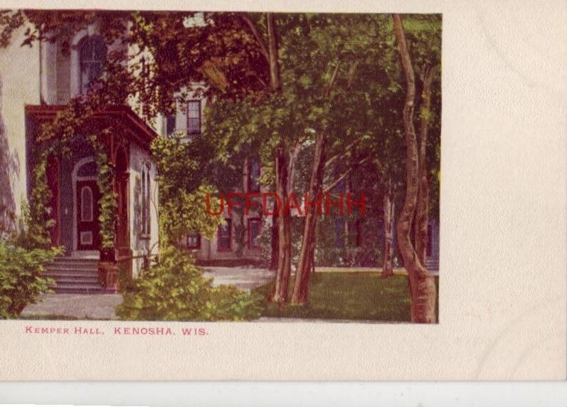 pre-1907 KEMPER HALL (Durkee Mansion), KENOSHA, WIS. Girls Boarding School