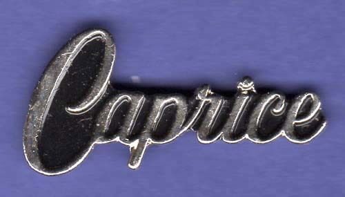 CHEVY CAPRICE HAT PIN LAPEL PIN TIE TAC BADGE #0860