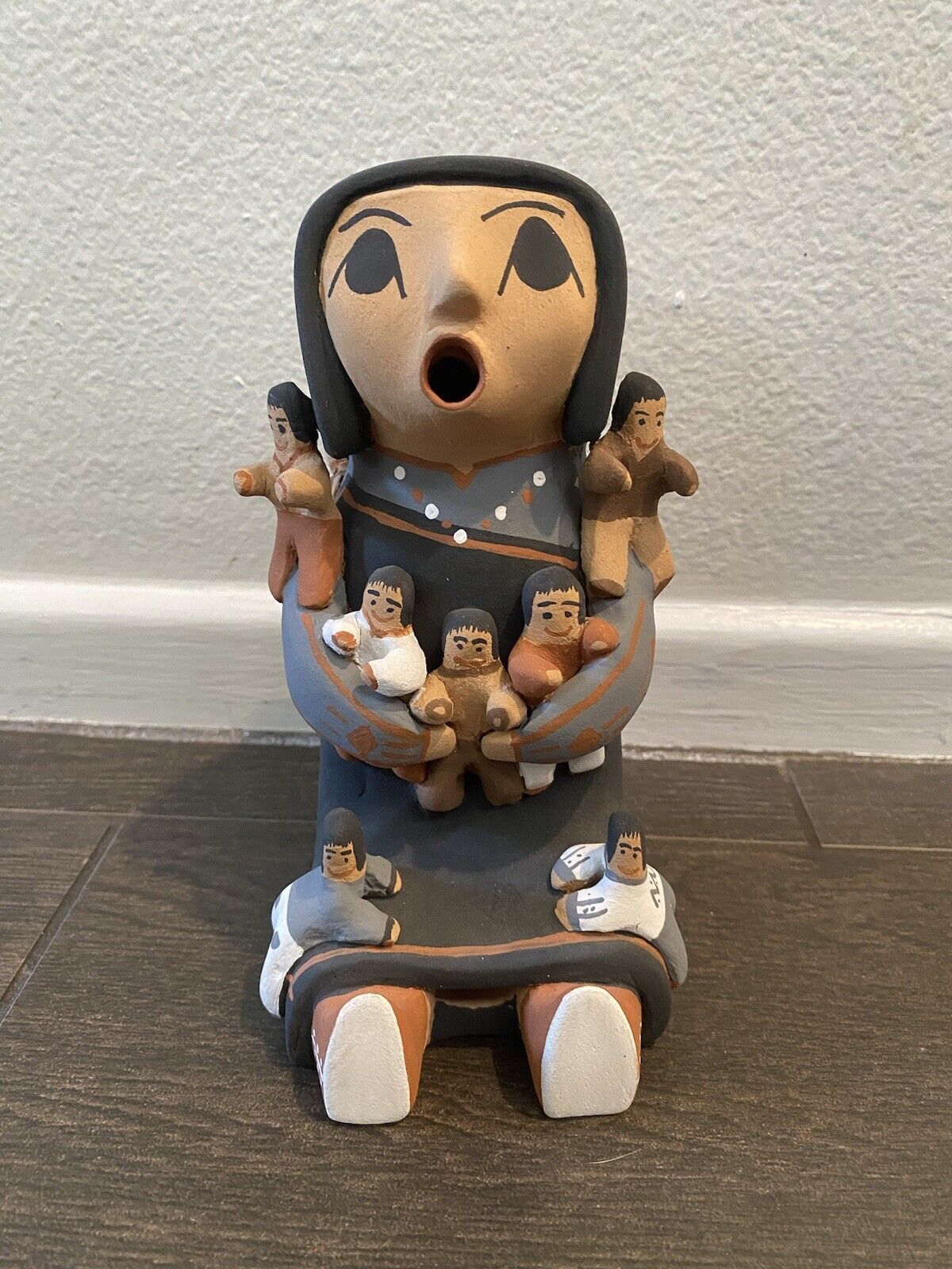 Native American Storyteller Figurine