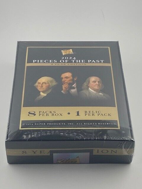 2024 SUPER BREAK PIECES OF THE PAST 8 YEAR EDITION 1 x FACTORY SEALED BOX 8 HITS