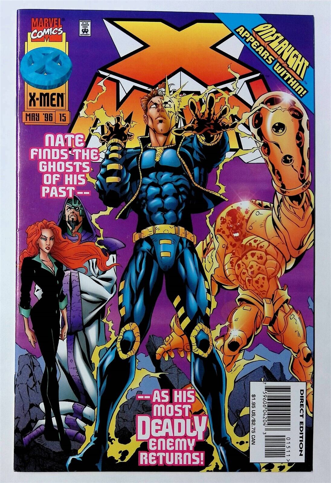 X-Man #15 (May 1996, Marvel) FN/VF 