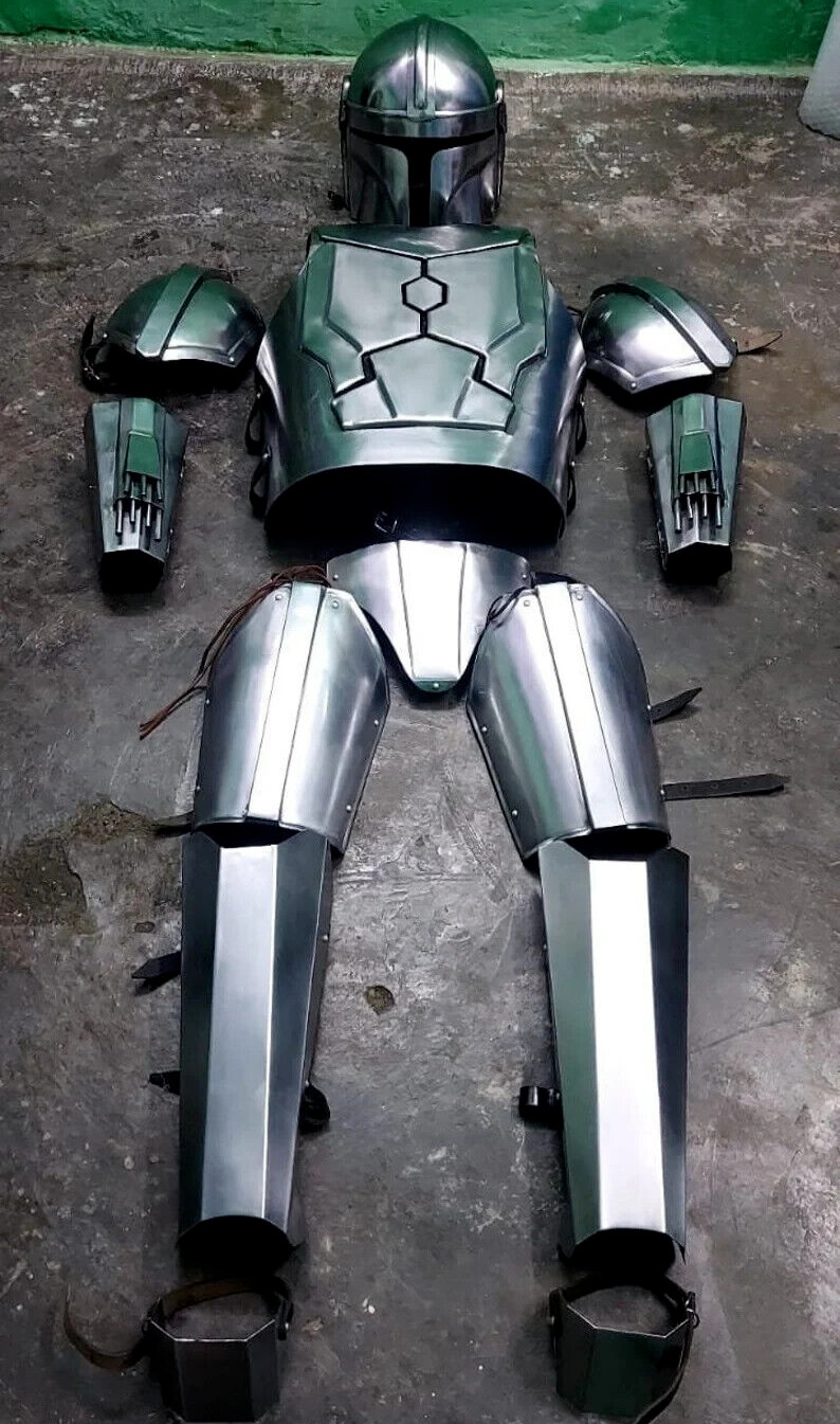 Mandalorian Star Wars Suit of Armor Medieval Full Body Armor Suit Steel