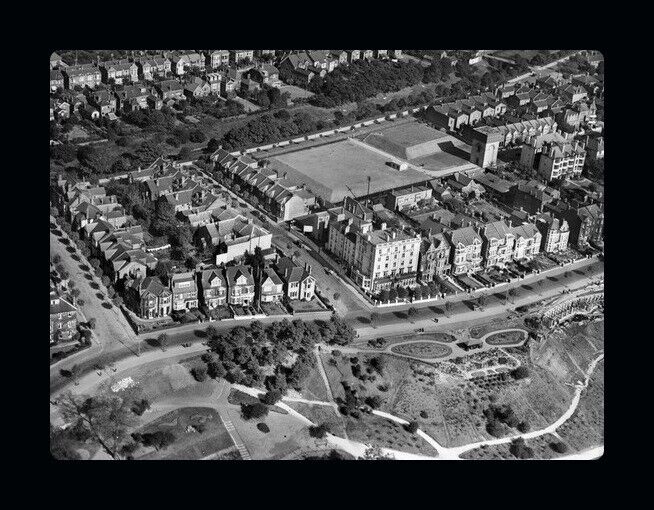 Westcliff Parade and environs Southend-on-Sea England 1930s OLD PHOTO