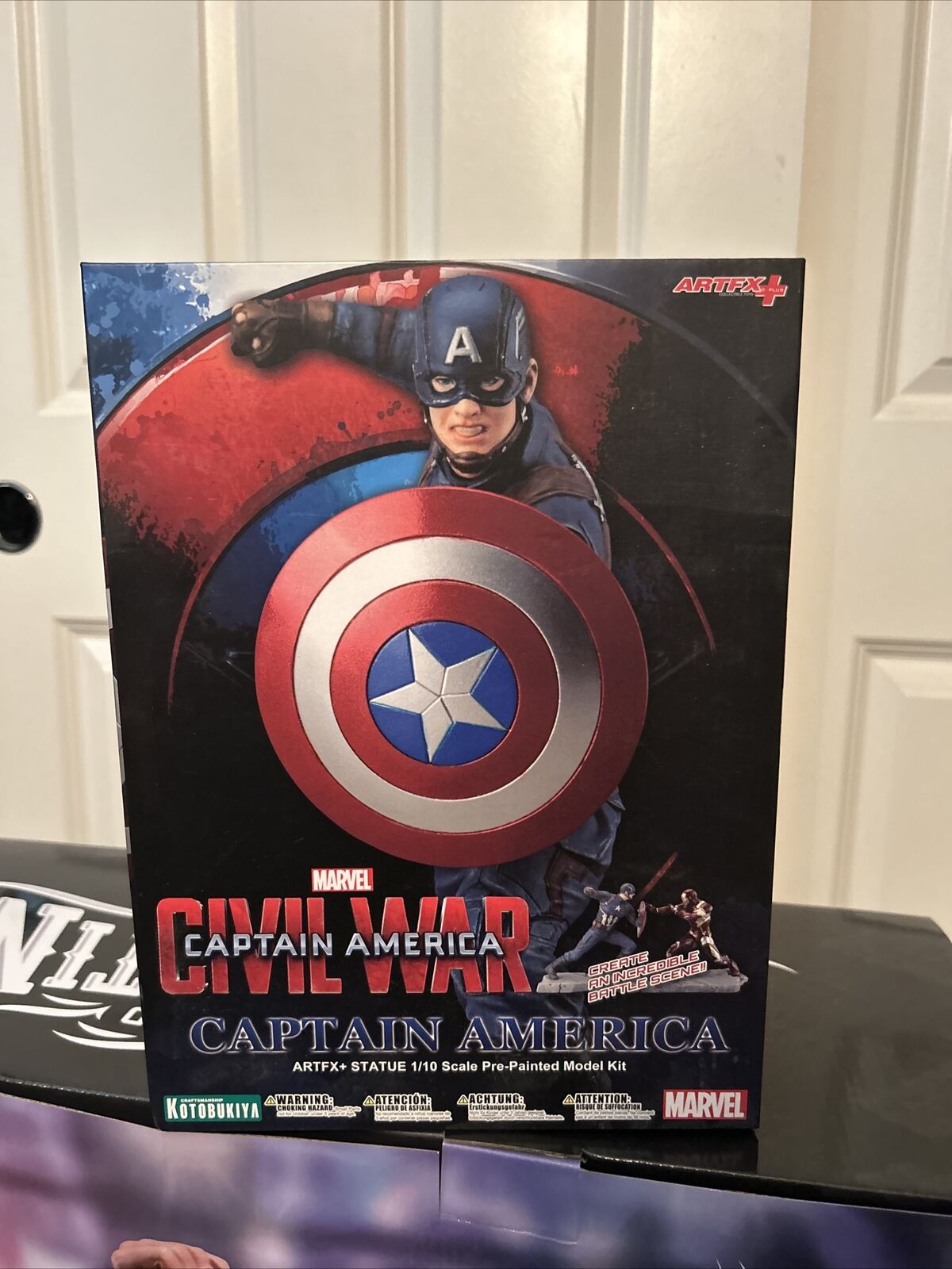 Kotobukiya Civil War ArtFX+ Captain America Authentic 1/10 Scale - Sealed