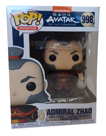 Pop Admiral Zhao 998 Nickelodeon Avatar The Last Airbender  Vinyl Figure 56023