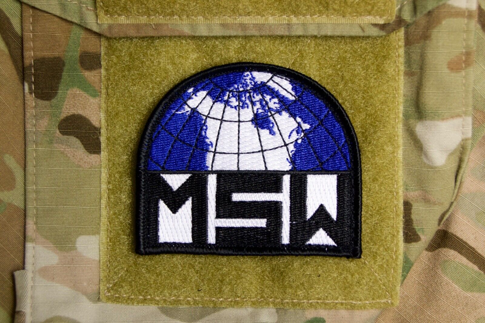 Milsim West Logo Patch Rushing Russians NATO RusFor MSW