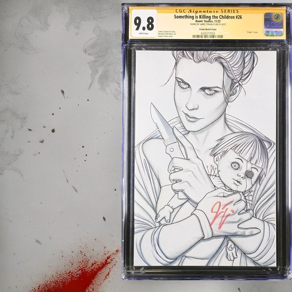 Something is Killing the Children #26 Cover D 1:50 Signed by Frison 9.8