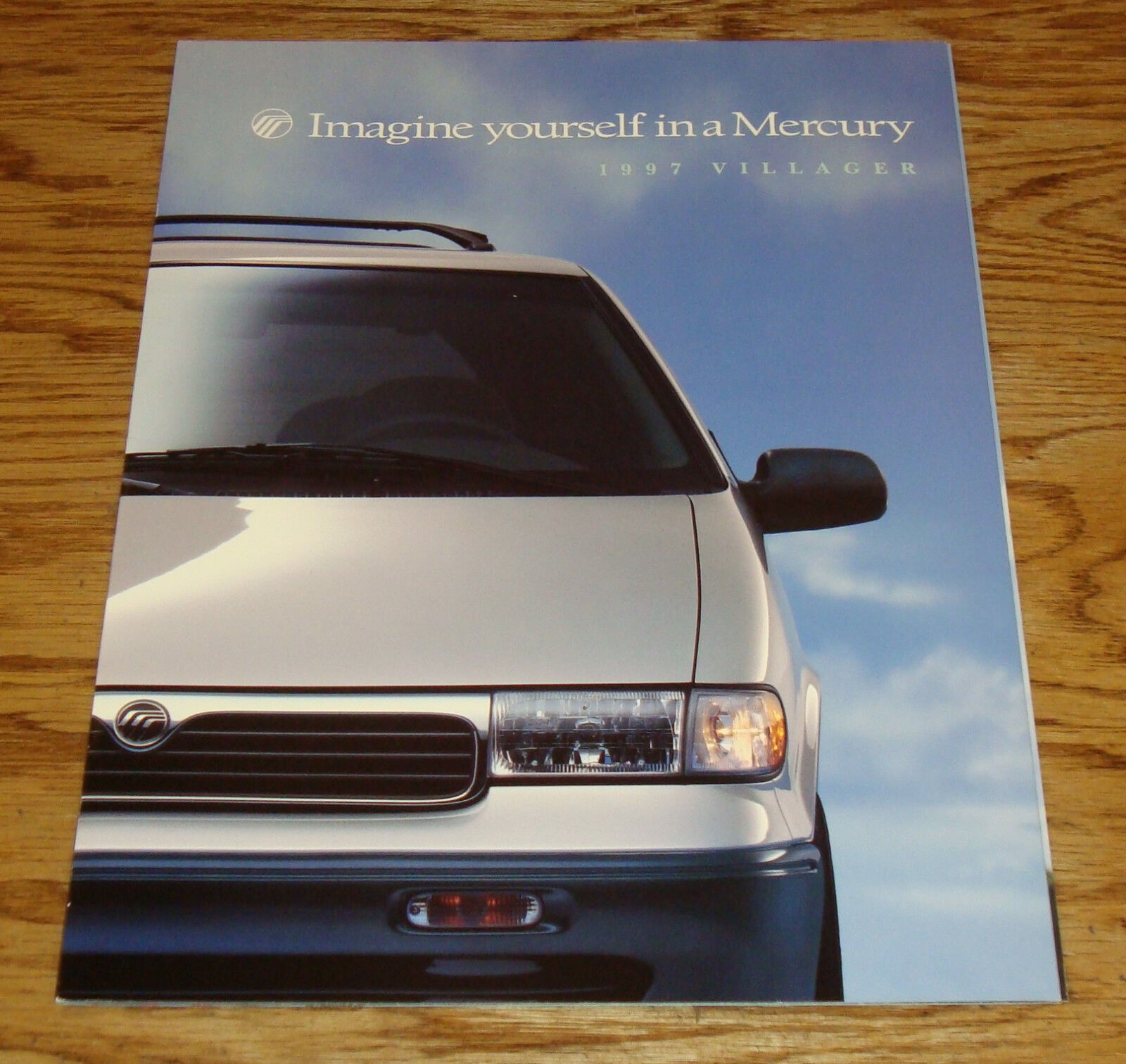 Original 1997 Mercury Villager Deluxe Sales Brochure 97 GS LS Nautica