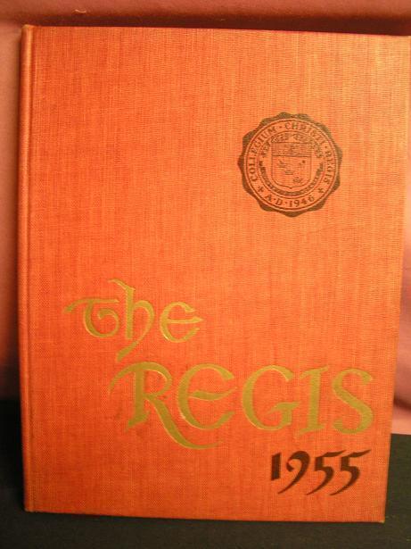 YEAR BOOK 1955 THE REGIS KINGS COLLEGE  WILKES BARRE PENNSYLVANIA