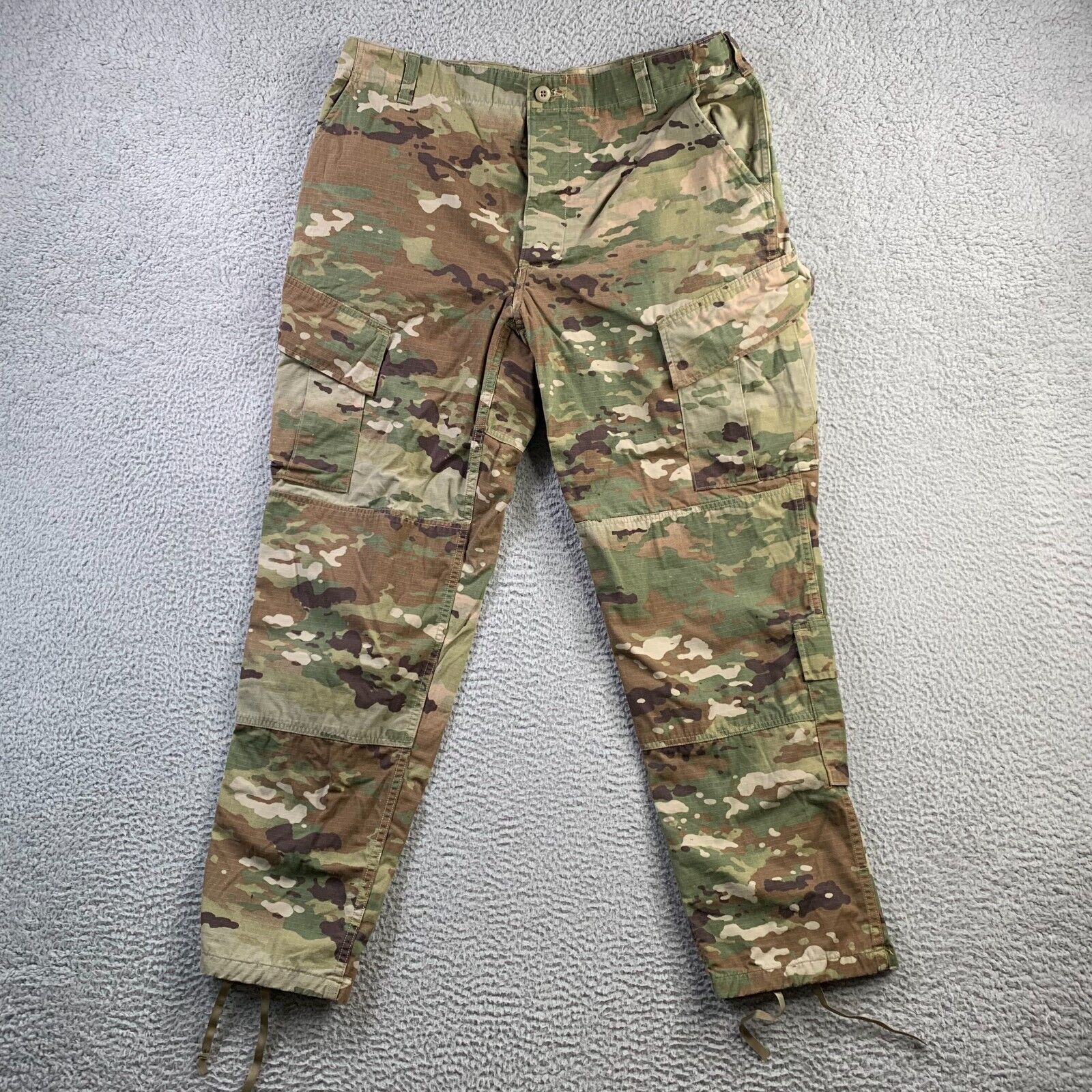 Military Pants Mens Large Trousers Army Combat Uniform ACU OCP Camo Cargo