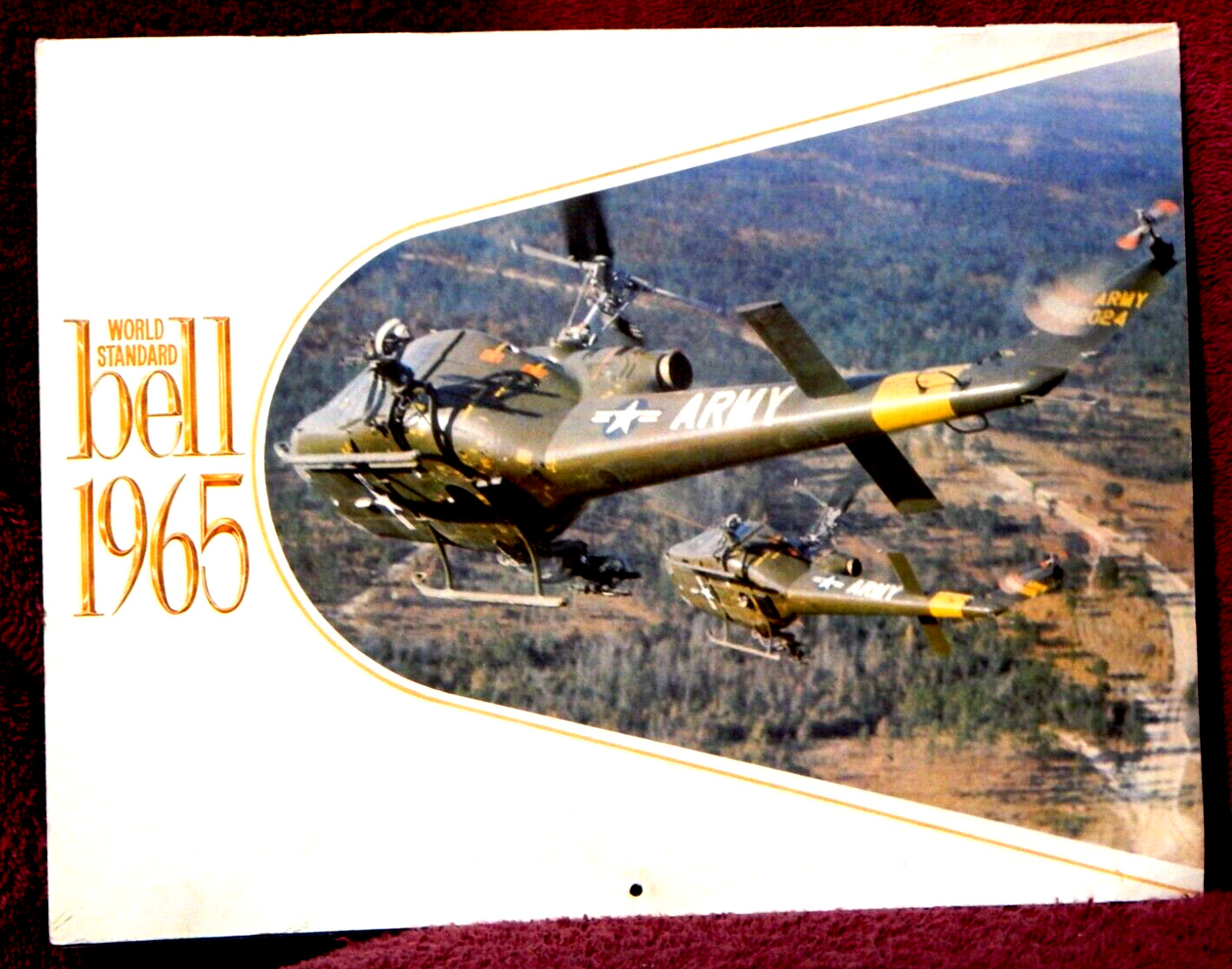 1965 Bell Helicopter Calendar