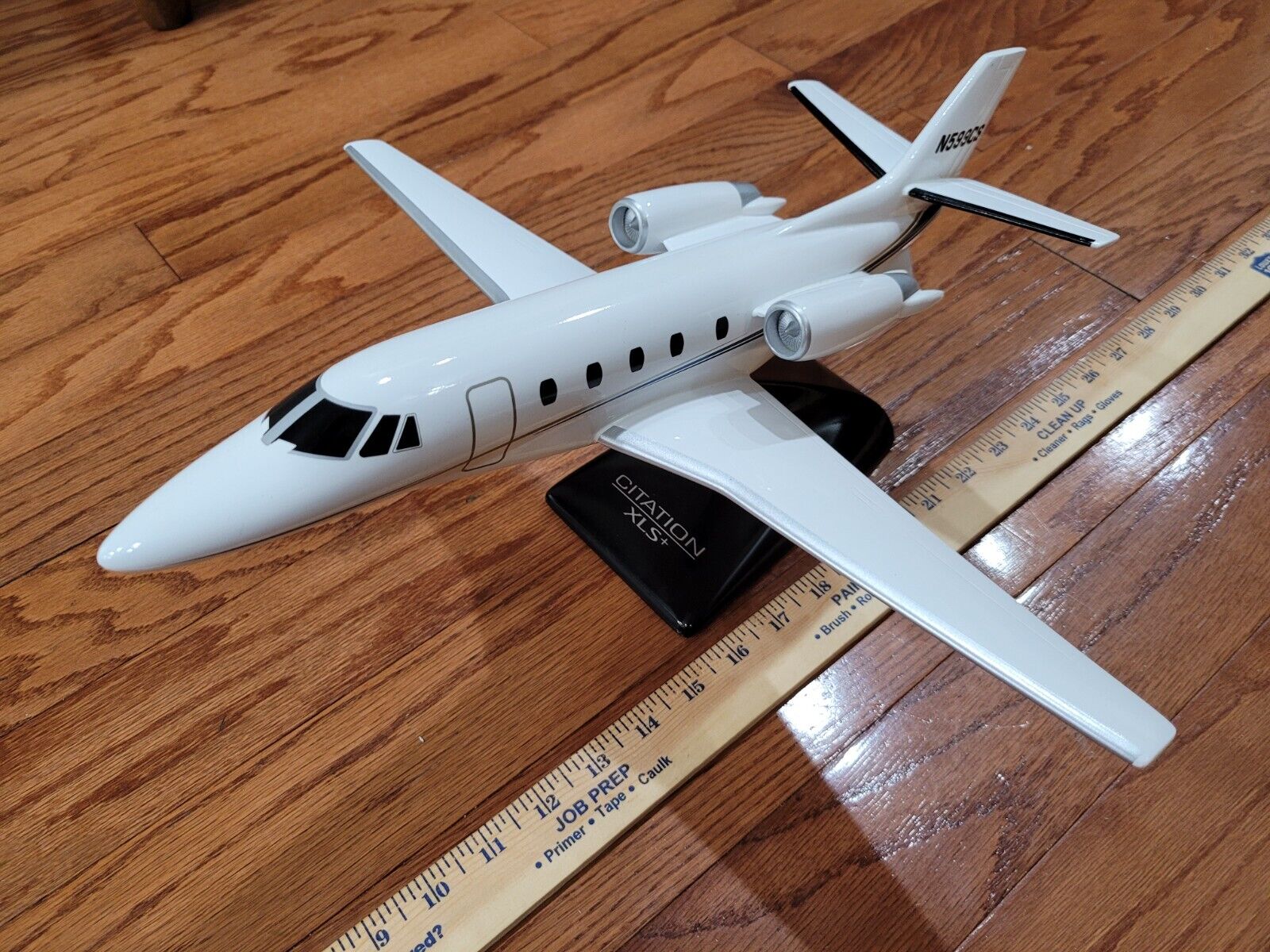 Cessna Citation XLS+ Business Private Desk Display Jet Model 16.75 inch wingspan