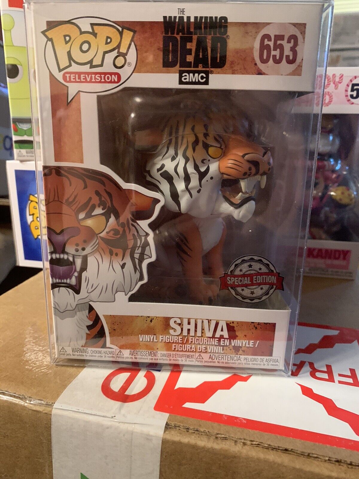 AMC THE WALKING DEAD - Shiva - MINT With PROTECTOR #653