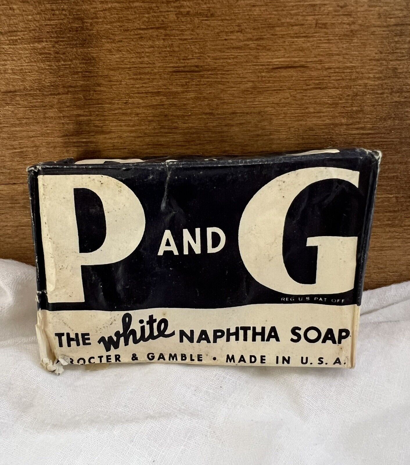 Vintage P And G The White Naphtha Soap by Procter & Gamble Bar Unopened