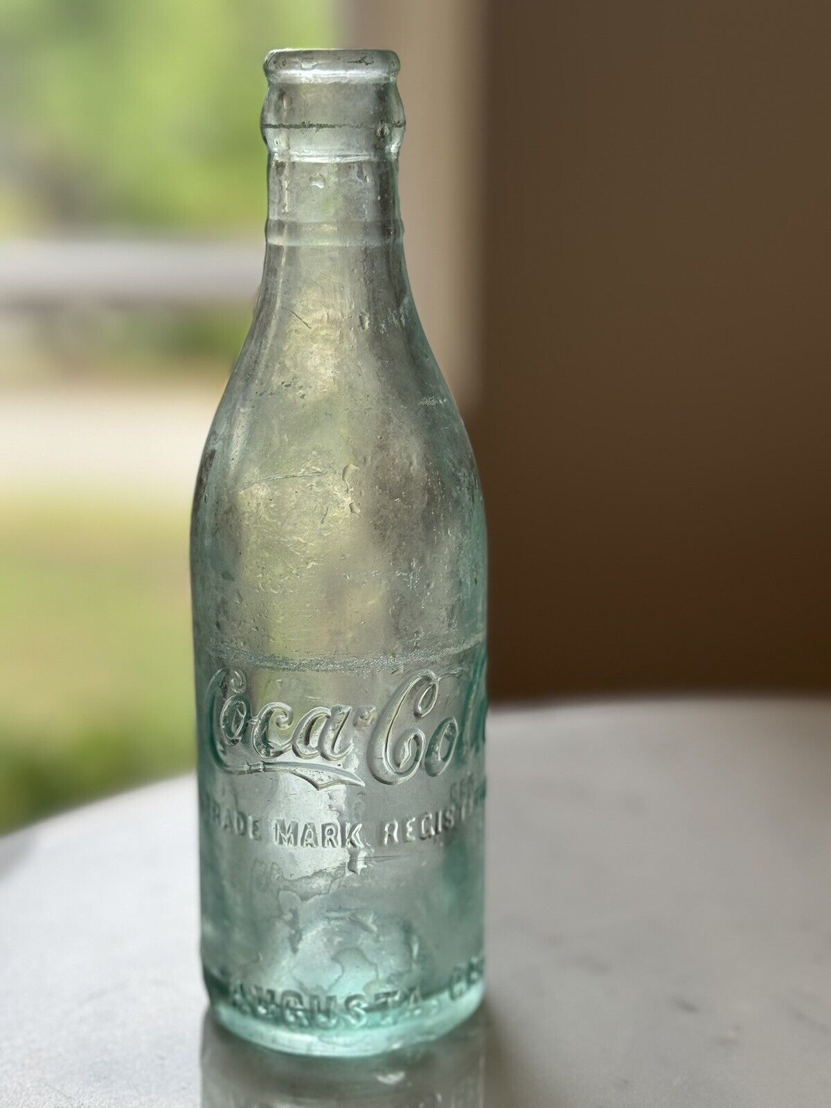 VINTAGE COCA-COLA AUGUSTA GA “This Bottle Loaned and Must Be Returned” 