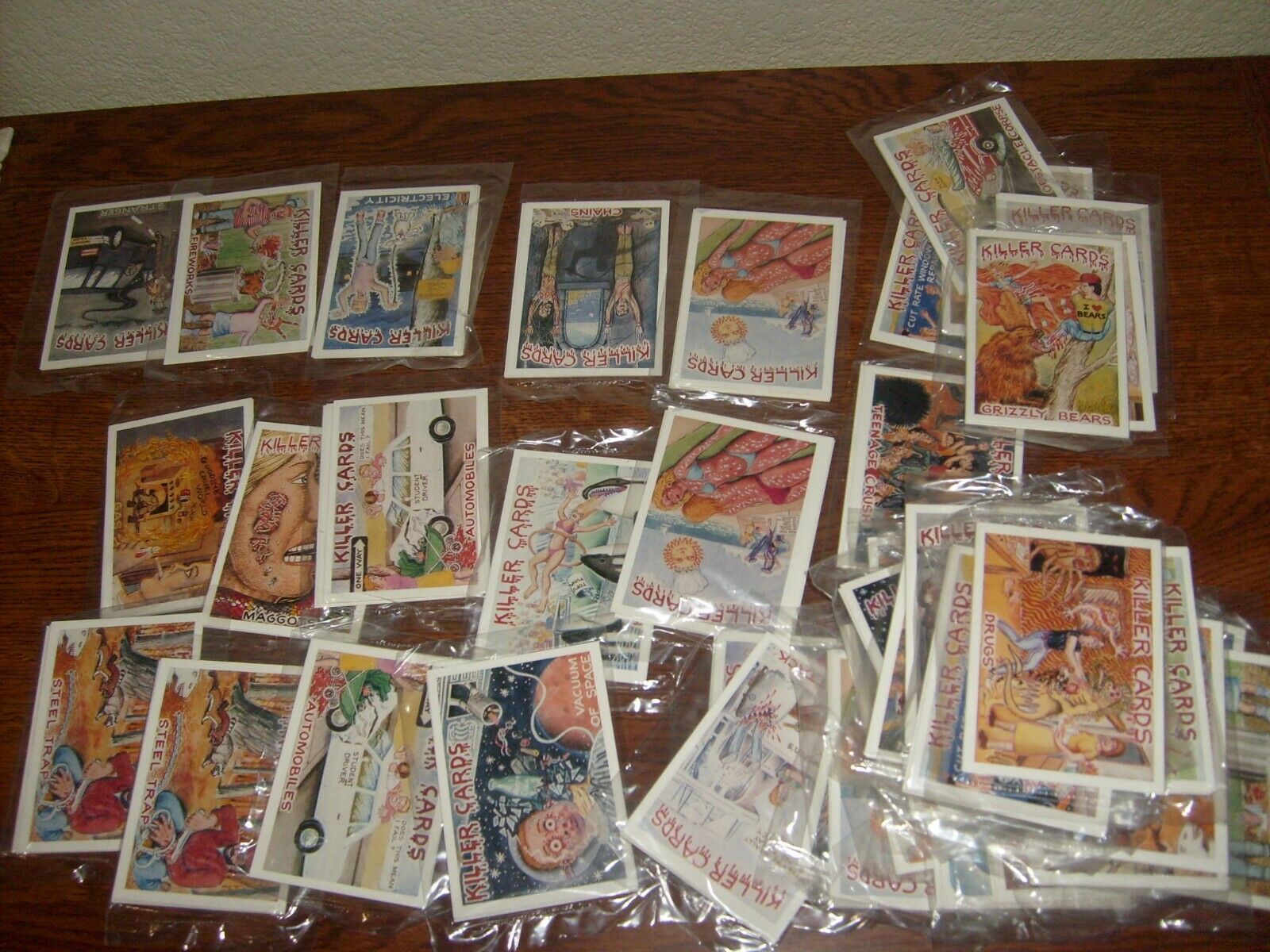 1988 KILLER CARDS, 46 PACKS. 1st series, 2nd edition