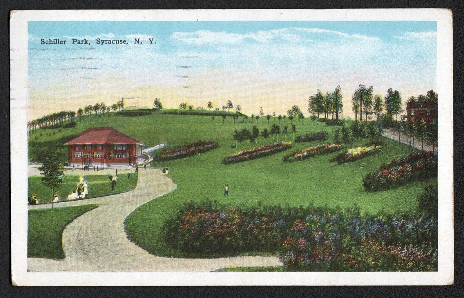 1927 Schiller Park, Syracuse N.Y. - New York - Postcard