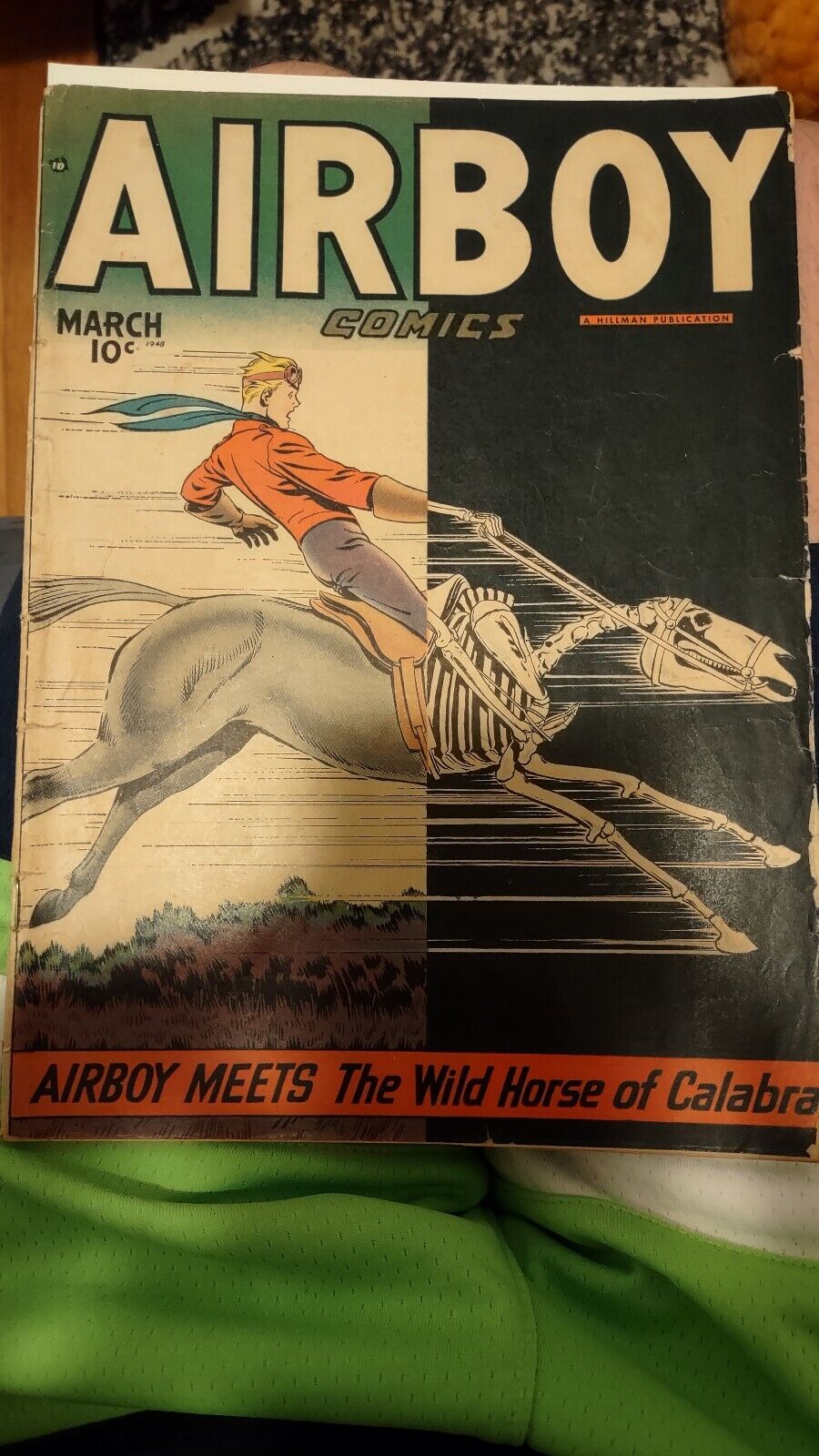 Airboy Comics #2 (49)  March 1948 Pre Code Horror 