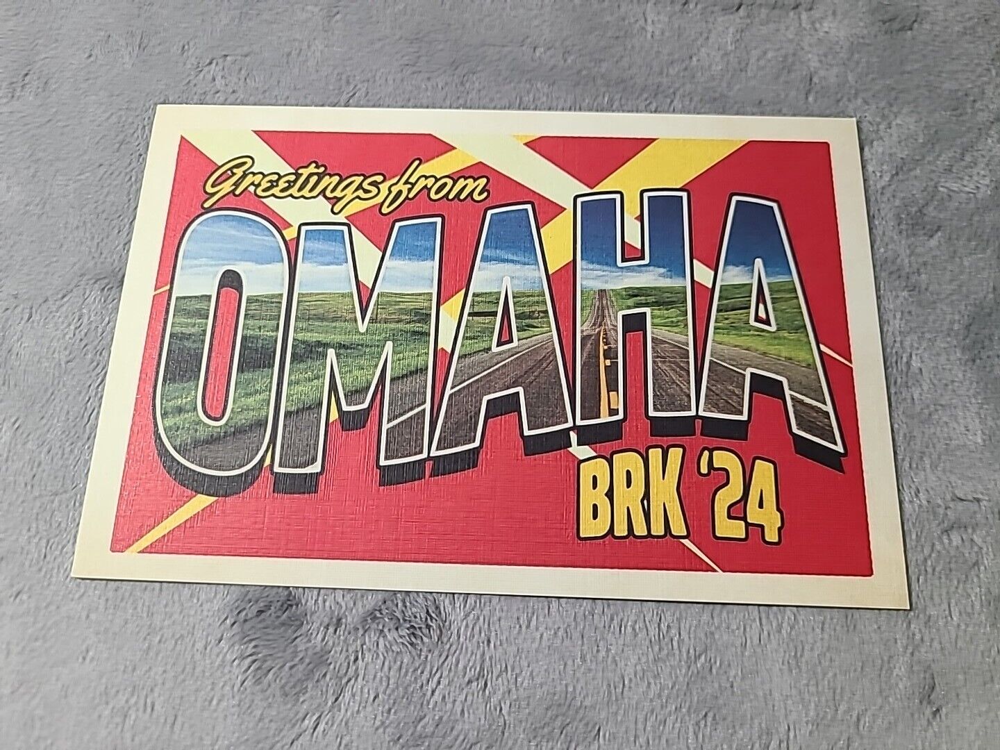 Berkshire Hathaway 2024 Postcard Rare Omaha, NE