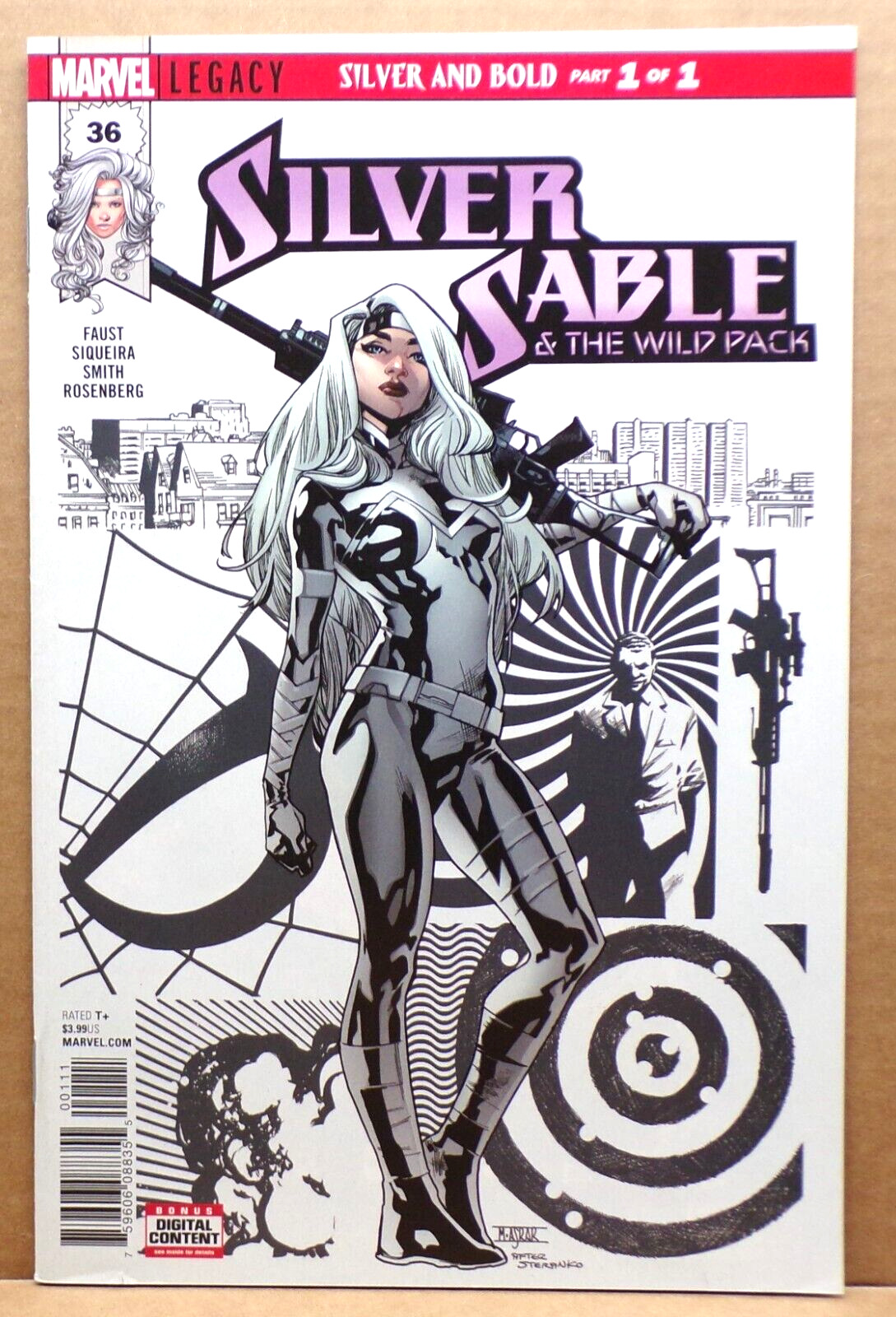 Silver Sable and the Wild Pack #36 --2018--