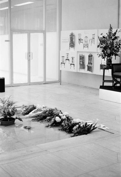 American Embassy London Where A Book Of Condolence JFK 1963 Old Photo 13