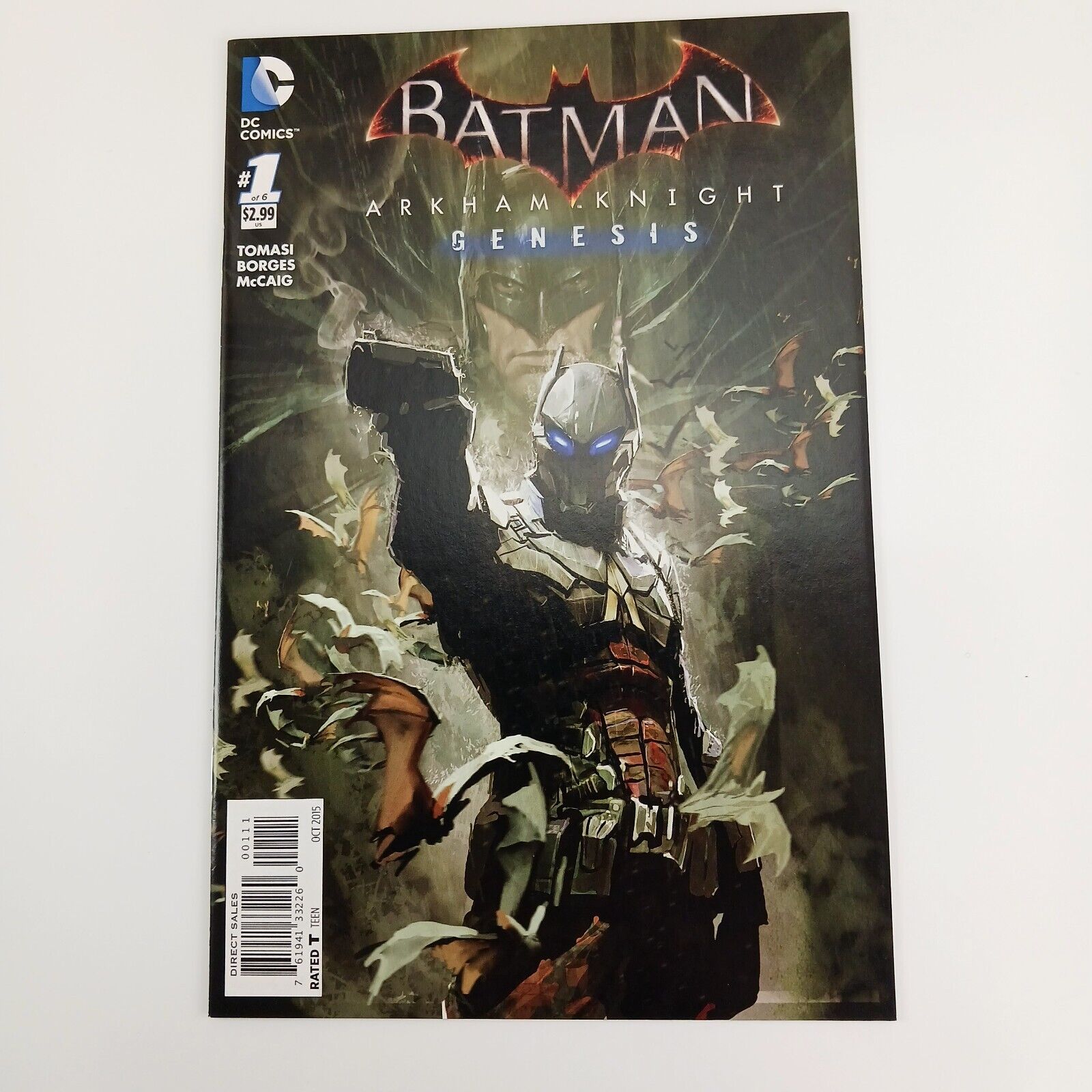 Batman: Arkham Night Genesis (2015 series) #1 in VGC -DC comics