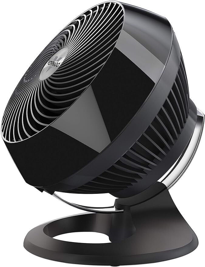 660 Large Whole Room Air Circulator Fan for Home,Black