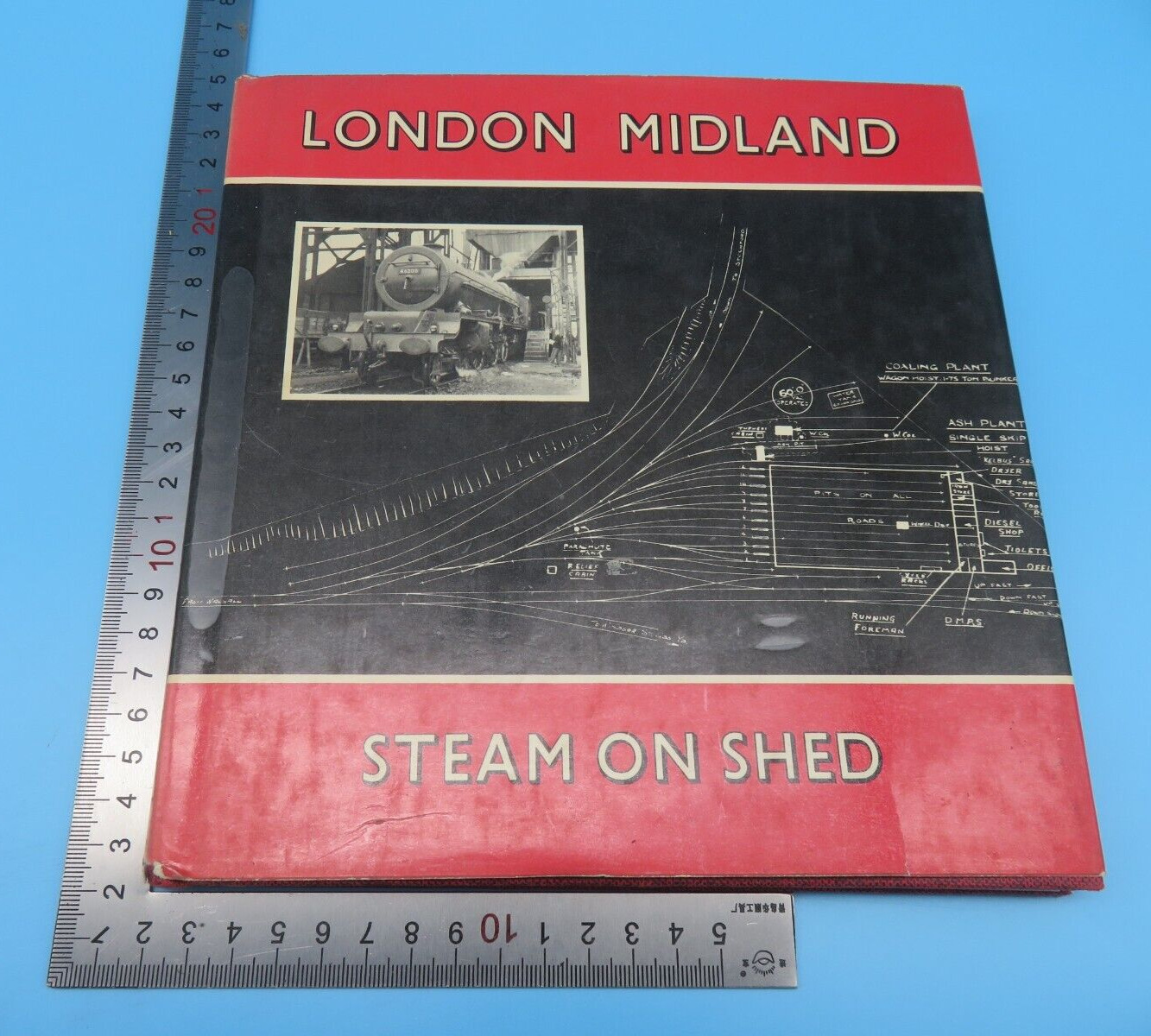 London Midland Steam On Shed D Bradford Barton Hardback 1st 1978 D Bradford