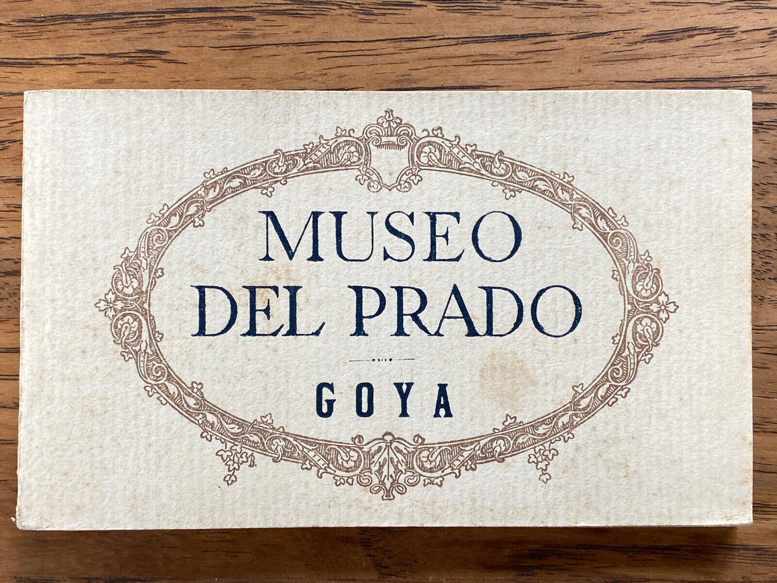 Vintage Postcard Book Set Museo del Prado Artist Francisco Goya La Maja Desnuda