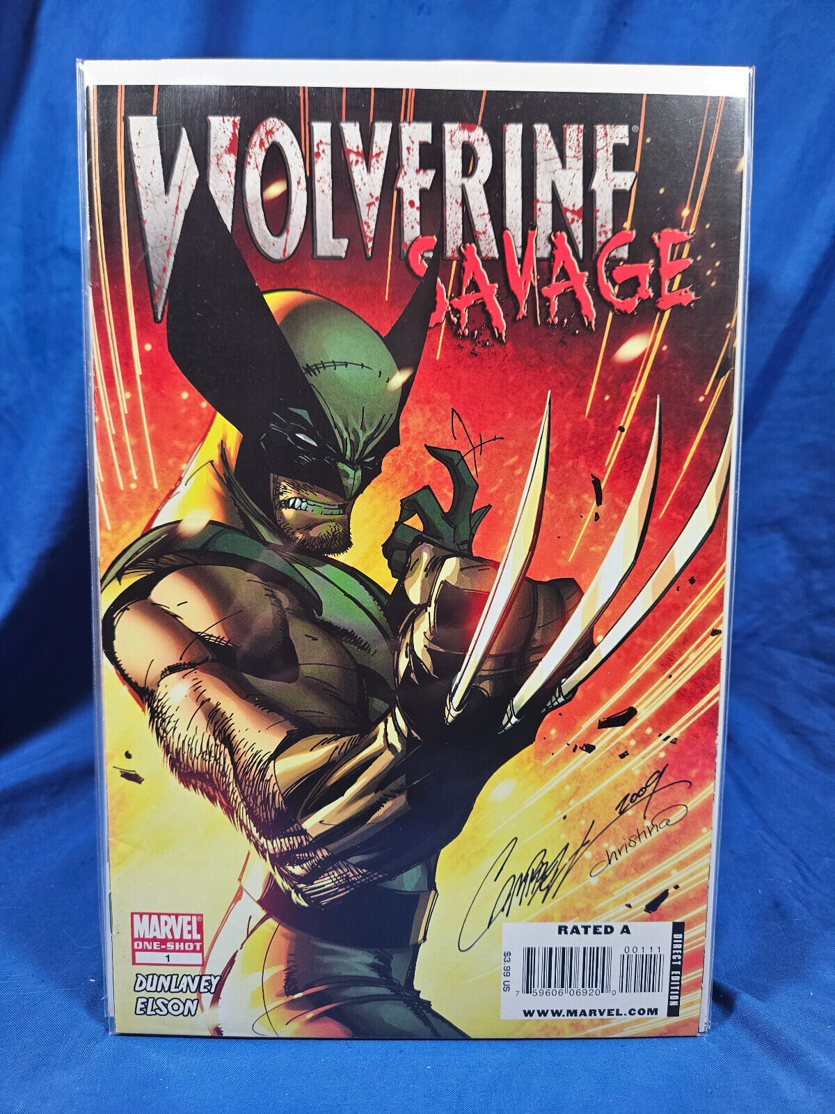 Wolverine: Savage #1 FN/VF 7.0 J. Scott Campbell Cover (2010) Marvel Comics