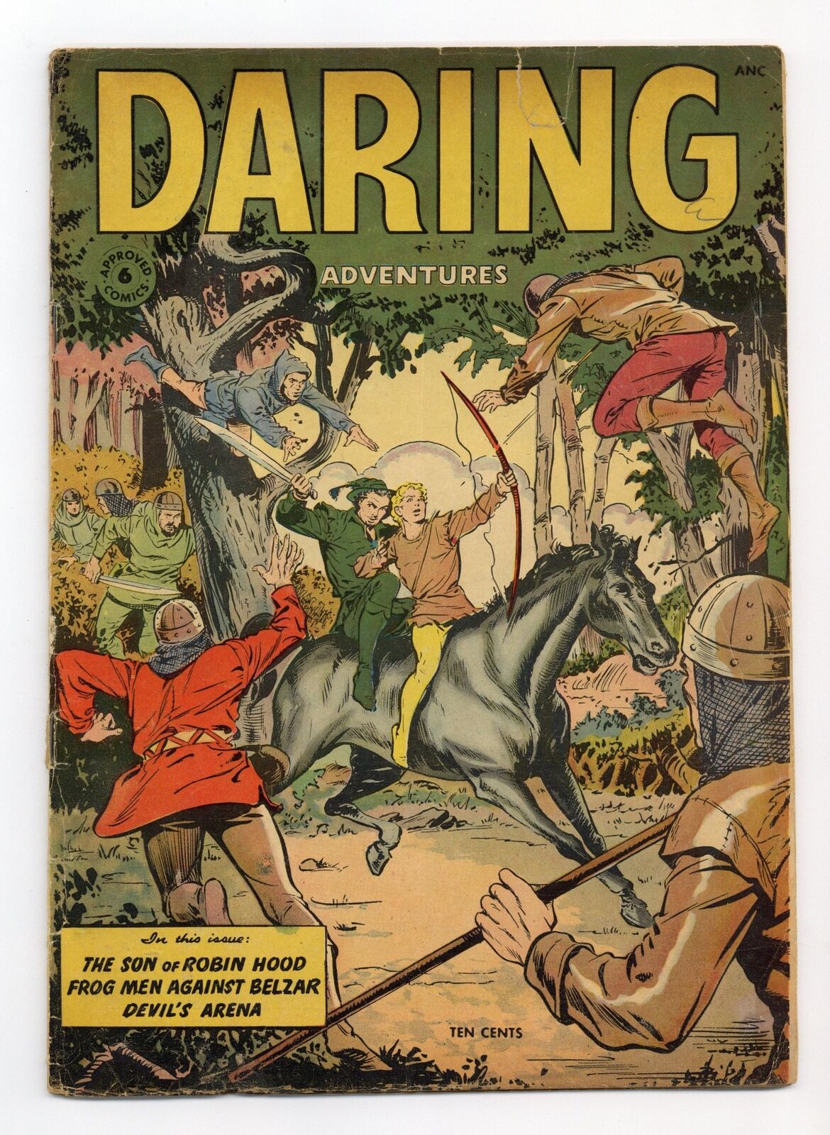 Approved Comics #6 GD/VG 3.0 1954