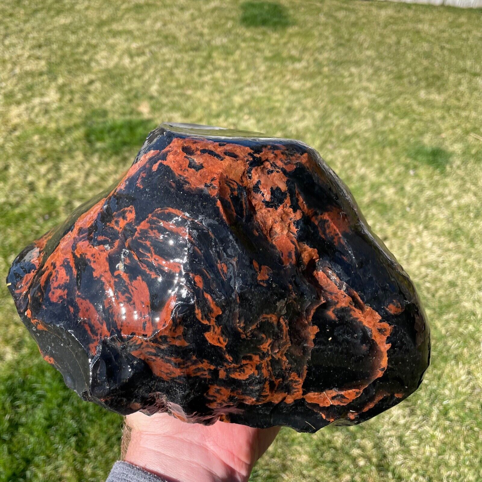 Huge Mahogany Obsidian Rough 12.5lbs (L6)
