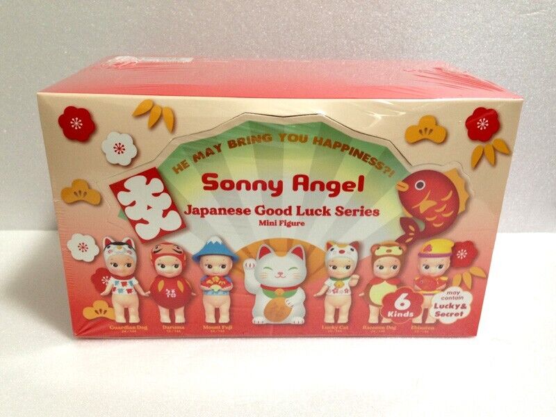 Sonny Angel Japanese Good Luck Series Assort Box 6pcs Blind box NEW SEALED F/S
