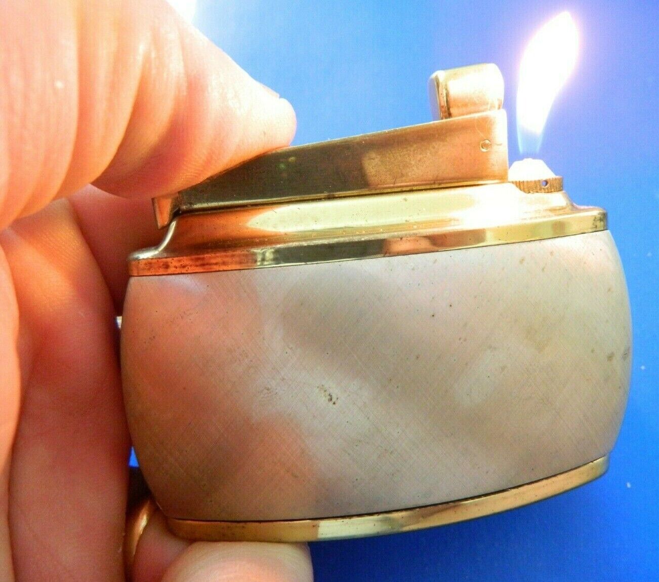 Beautiful Vintage KW Classic Germany  lighter Petroleum gas Working 