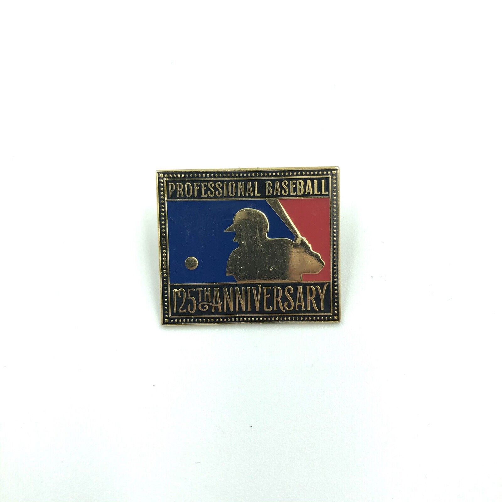 MLB Professional Baseball 125th Anniversary Pin 1994